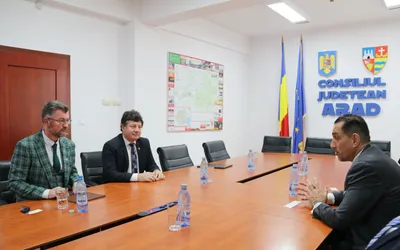 Zona Liberă Curtici-Arad, prezentată Ambasadorului Iordaniei de  la Bucureşti