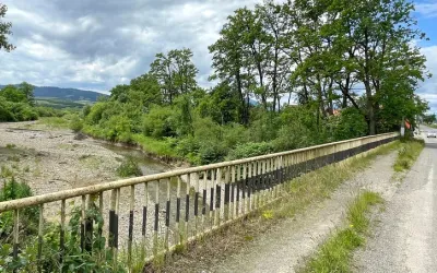 Încep lucrările la podul din comuna Budila (DJ 103B, km 9+450)
