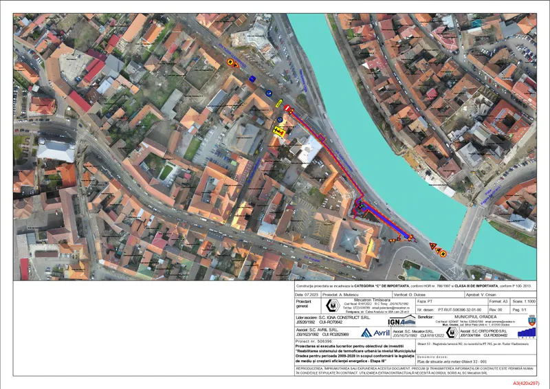 Lucrările la rețelele de termoficare, apă și căile OTL aduc  modificări temporare ale circulației