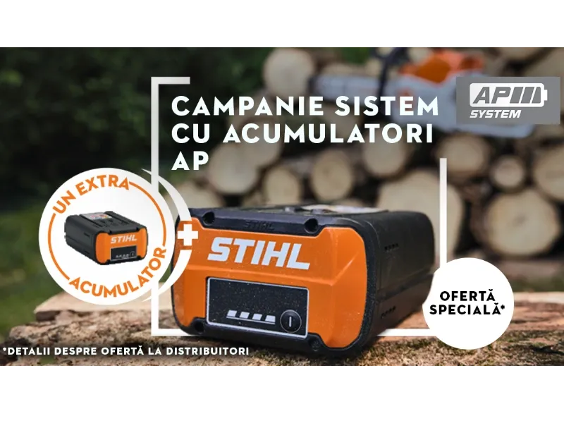 CAMPANII SISTEM CU ACUMULATORI STIHL AP