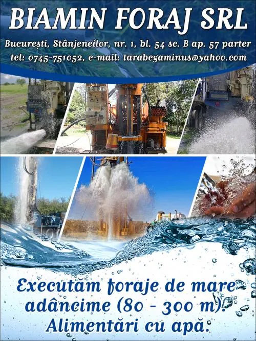 Foraje de mare adâncime