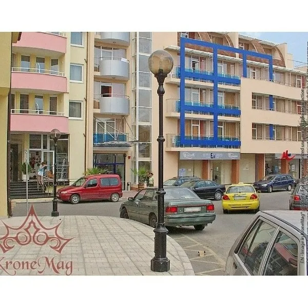 Stalp Iluminat Parc Metalic cu Ornamente Fonta M1