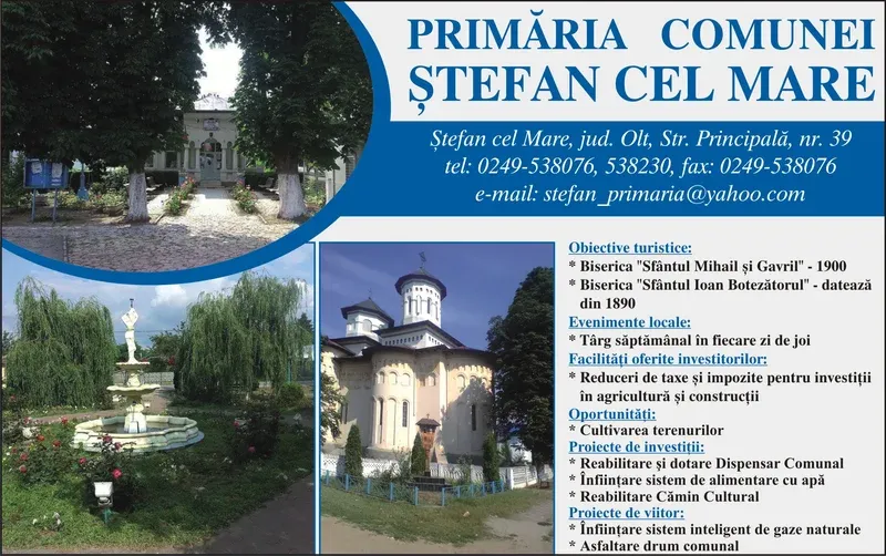 PRIMĂRIA ŞTEFAN CEL MARE