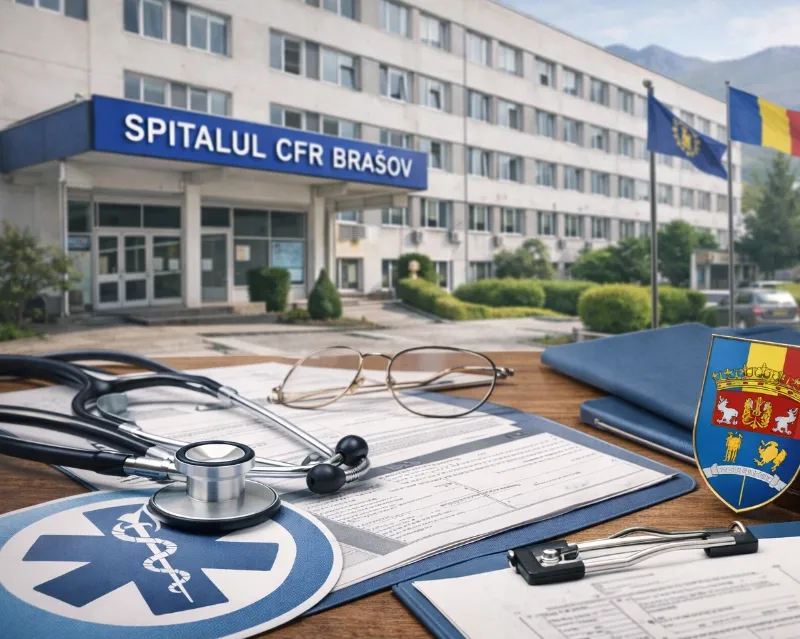 CJ Brașov aprobă transferul Spitalului General Căi Ferate Brașov în administrarea județeană