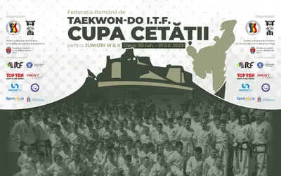 Cupa Cetăţii Deva la Taekwon-do ITF– 1 iulie 2023!
