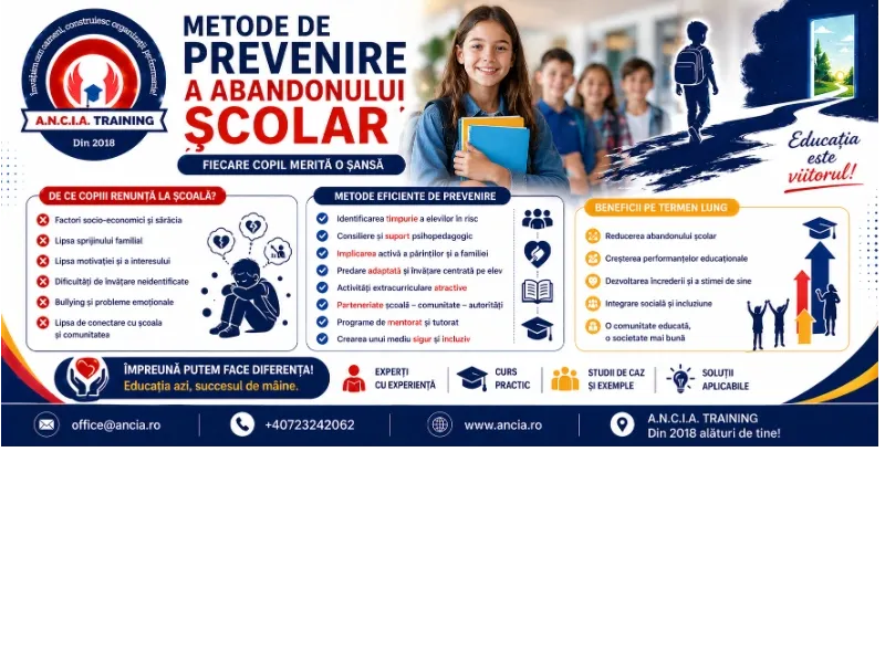 METODE DE PREVENIREA ABANDONULUI SCOLAR