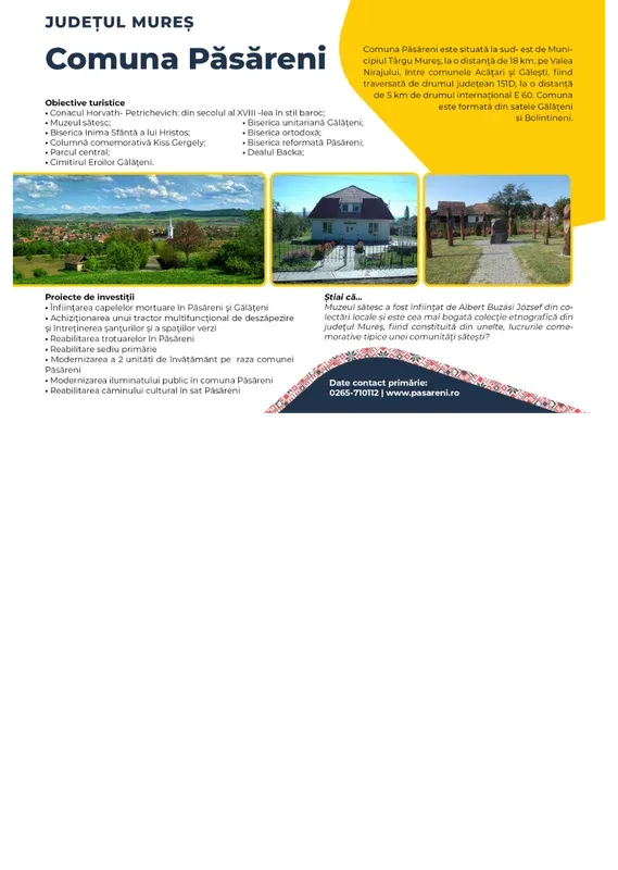 PRIMĂRIA PĂSĂRENI