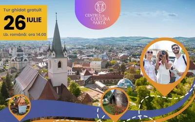 Pe 26 iulie vă invităm la un tur ghidat gratuit în Cetatea Târgu  Mureș