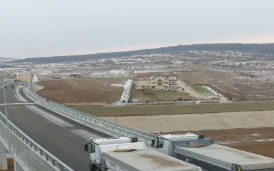 Teste de rezistență la viaductul din Băile Felix de pe Inelul Metropolitan