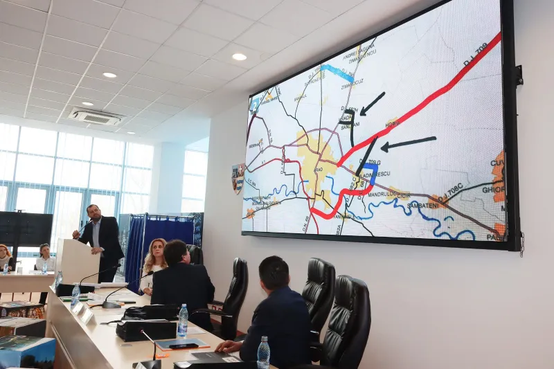 Consiliul Județean Arad va construi centura de nord a comunei Vladimirescu