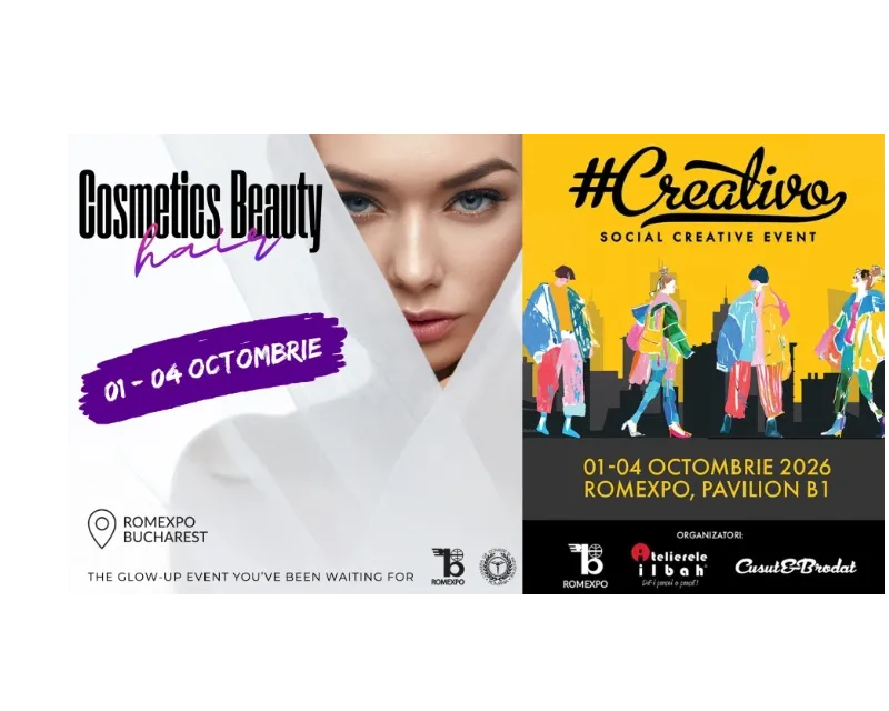 CosmeticsBeauty Hair și #Creativo 2026 au adus la Romexpo patru zile de educație și creativitate