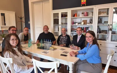 Viceprimarul Antonia Nica a primit vizita cunoscutei formații  Proconsul