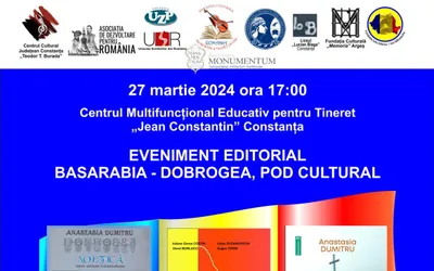 Triplu eveniment editorial: ,,Basarabia – Dobrogea, pod cultural’’