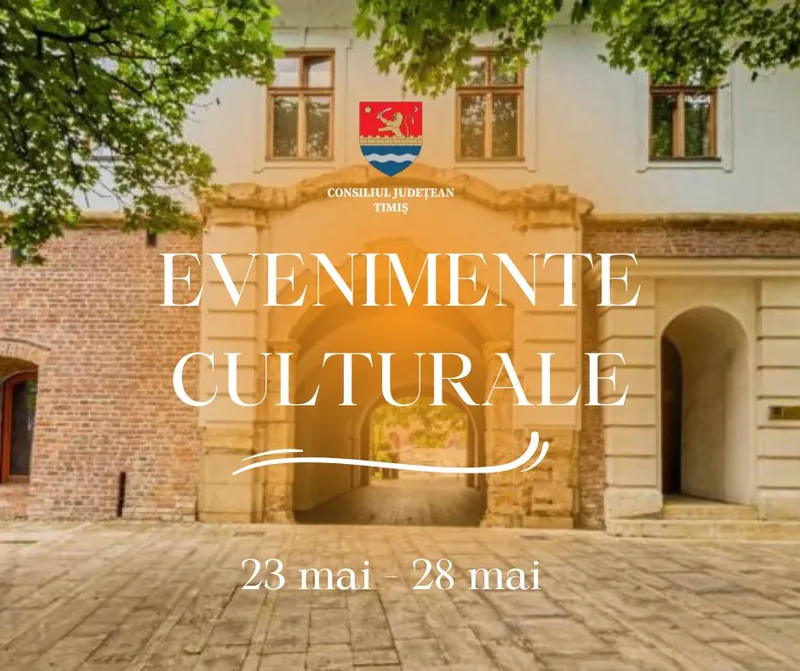 Calendarul săptămânal al evenimentelor culturale în organizarea instituțiilor CJ Timiș