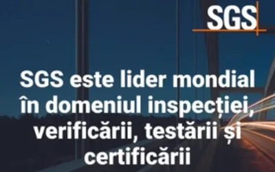 SGS - lider mondial în domeniul testării, inspecțiilor și certificării