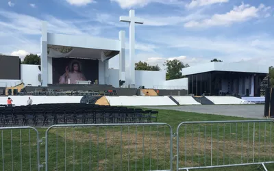 Gard mobil delimitare evenimente sportive, bariera tip jandarmerie model Barrier Light