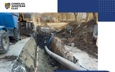 Continuă investiția de introducere a apei în patru sate aparținătoare ale comunei Aghireșu