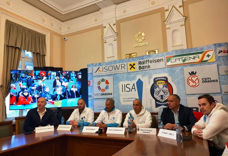 Se scrie istorie: Oradea este, în premieră, gazda Campionatului  European de Înot în Ape Înghețate
