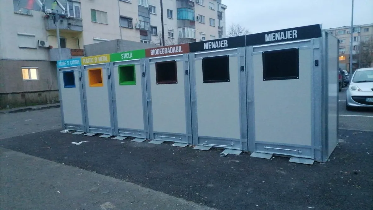 Platforme supraterane pentru colectarea deseurilor