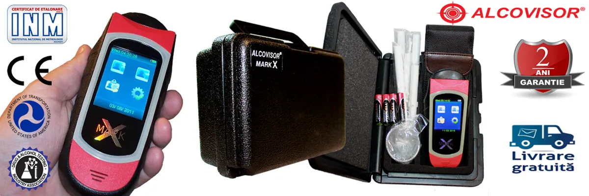 Etilotest profesional MARK-X - Preț redus: 1.500 lei + TVA