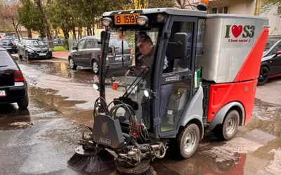 A început curățenia de primăvară în Sectorul 3