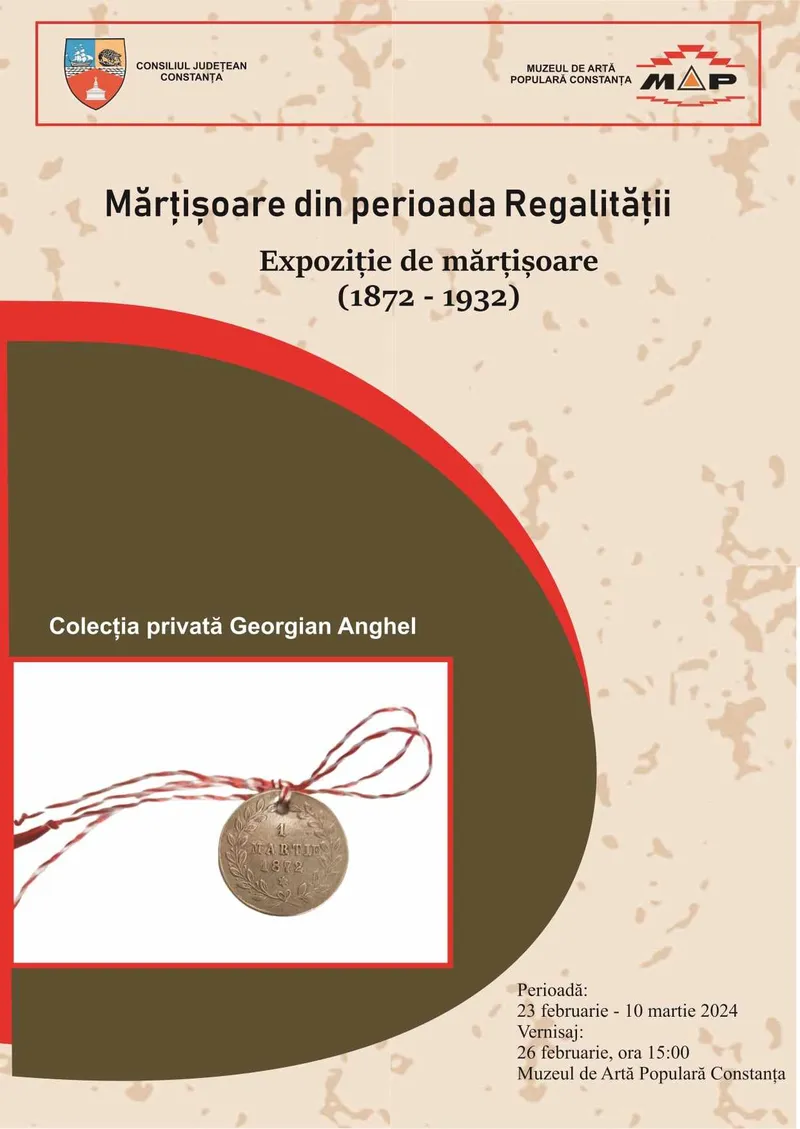 Expoziție temporară „Mărțișoare din perioada Regalității”