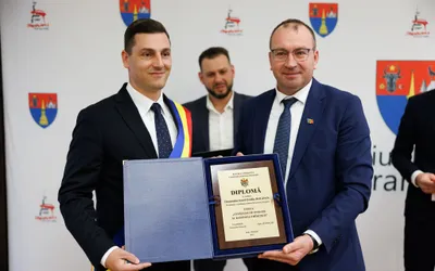 Președintele Consiliul Județean Maramureș a primit titlul de “Cetățean de onoare al Raionului Hîncești” din Republica Moldova