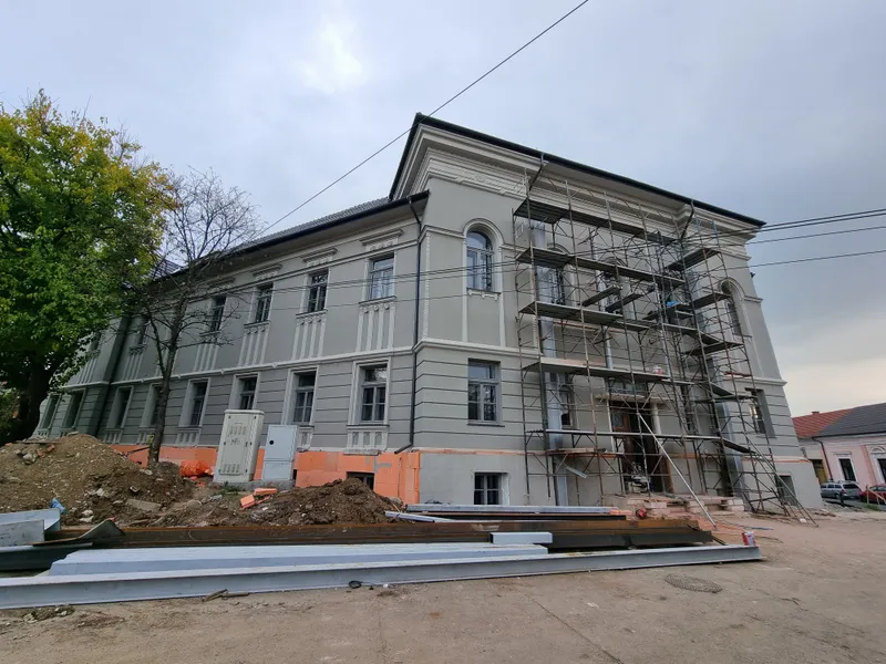 Lucrările la incubatorul de afaceri Cresc Oradea Mare au ajuns  la 60%