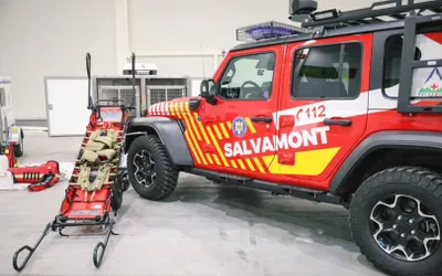 O nouă autoutilitară în dotarea Serviciului Public Județean Salvamont-Salvaspeo Cluj