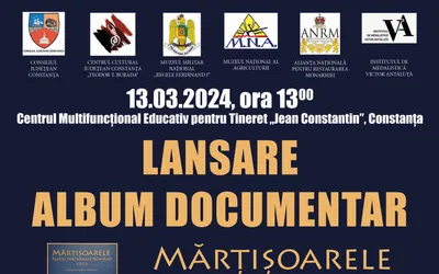 ,,Mărțișoarele Flotei Naționale Române 1913. Colecția Anghel Georgian’’:  lansare de album foto-documentar și expoziție