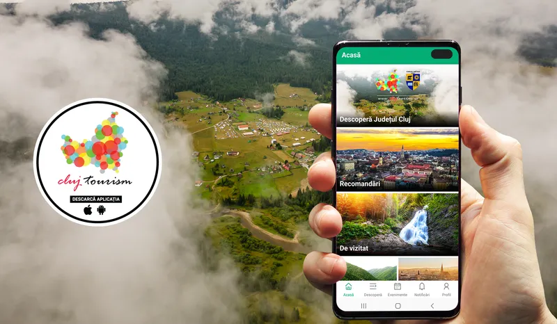 Consiliul Județean Cluj lansează o aplicație turistică nouă