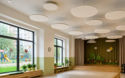 Tratamentul acustic în creșe și grădinițe