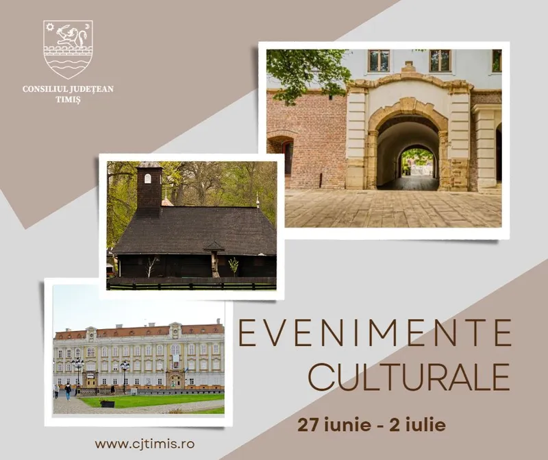Oferta culturală a Consiliului Județean pentru perioada 27 iunie - 2 iulie