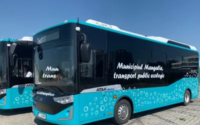 Transport public ecologic, gratuit pentru turiști și localnici, în Mangalia și stațiuni