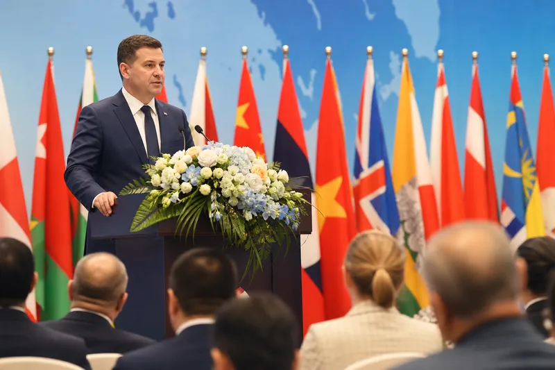 Iustin Cionca, invitat special la conferința regiunilor înfrățite cu Fujian: „Să transformăm prietenia în proiecte”