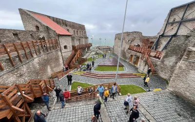 Incinta I a Cetății Deva s-a redeschis astăzi pentru public!