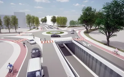 S-a semnat contractul de finanțare pentru pasajul subteran Oneștilor  și pentru 144 de treceri inteligente de pietoni