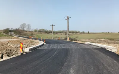 Drumul județean Oșorhei – Copăcel | Stadiul lucrărilor