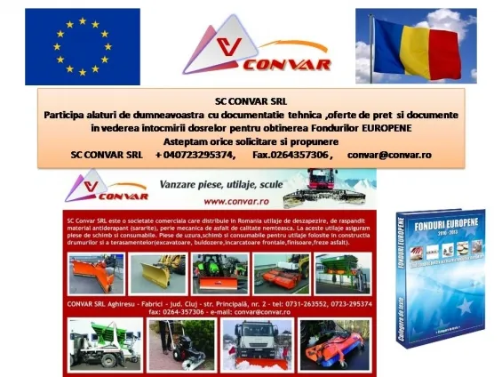 Oferta UTILAJE DESZAPEZIT SI CURATENIE-Documente si Oferte pentru sustinerea Proiectelor EUROPENE