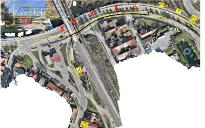 Restricții de circulație pe strada Dragoș Vodă pentru lucrări la podul feroviar (29 iunie–17 iulie 2026)
