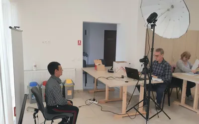 Deplasare cu stația mobilă a Direcției Județene de Evidență a Persoanelor Cluj, la Călărași