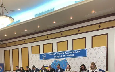 Vicepreședintele Consiliului Județean Vrancea, Ionel Cel-Mare, prezent la  Adunarea Generală a UNCJR