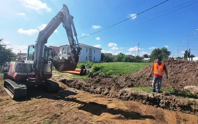 Au demarat lucrările de modernizare a străzii Veteranilor