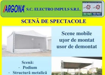 SCENE MOBILE PENTRU SPECTACOLE