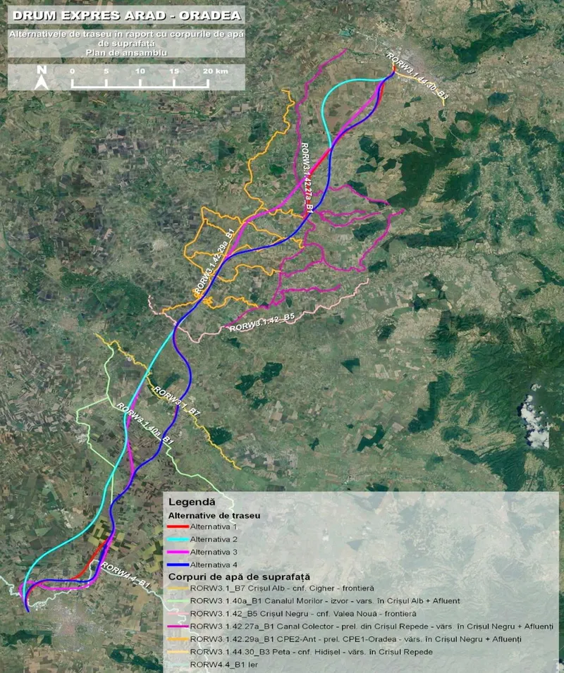 Au fost aprobați indicatorii tehnico-economici pentru Drumul expres Arad-Oradea