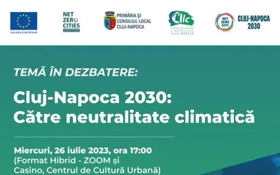 Miercuri, 26 iulie 2023, începând cu ora 17, va avea loc o nouă dezbatere publică