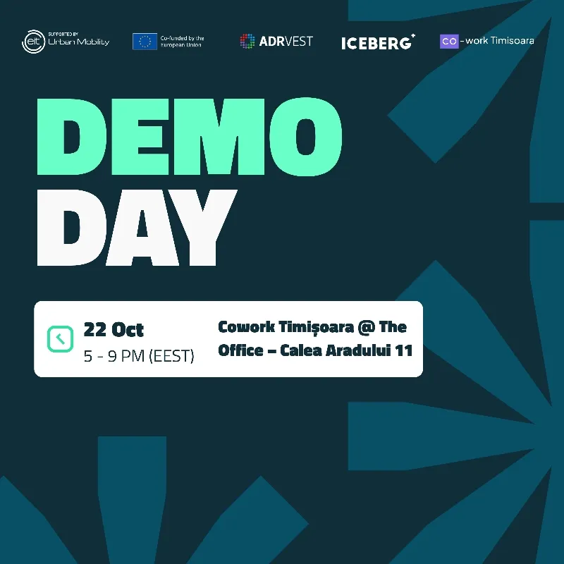 inVest – Urban Mobility Accelerator își încheie ediția 2025 cu Demo Day