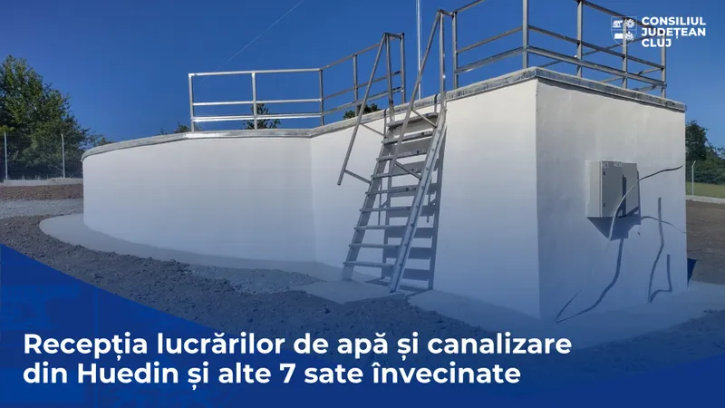 Comunicat de presă | Au fost recepționate lucrările de alimentare cu apă