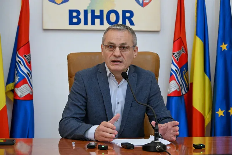 Raport de un an al președintelui Consiliului Județean Bihor, Mircea Mălan