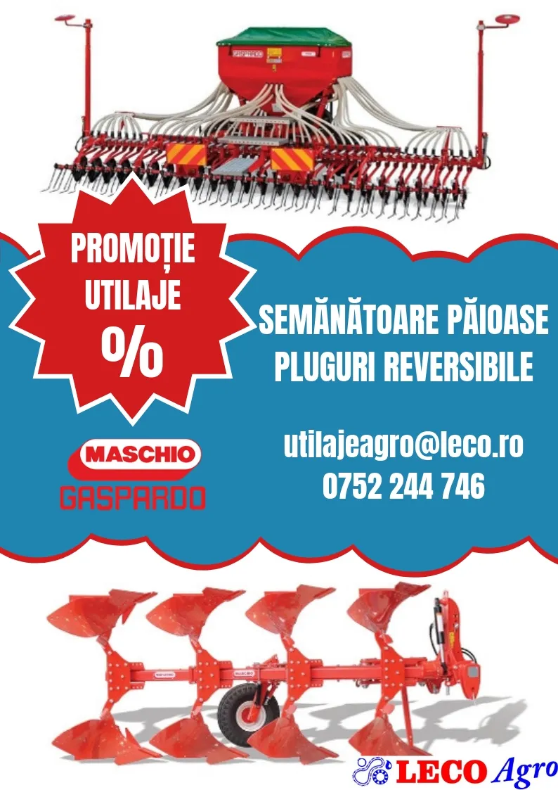 Prețuri promoționale Utilaje Agricole